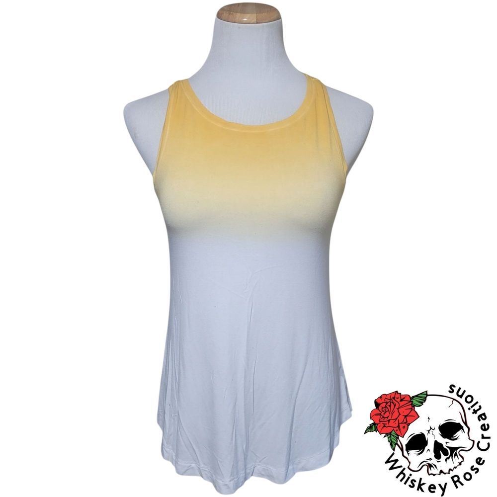 American Eagle Yellow Ombre Soft & Sexy Sleeveless Tank Women's XSmall